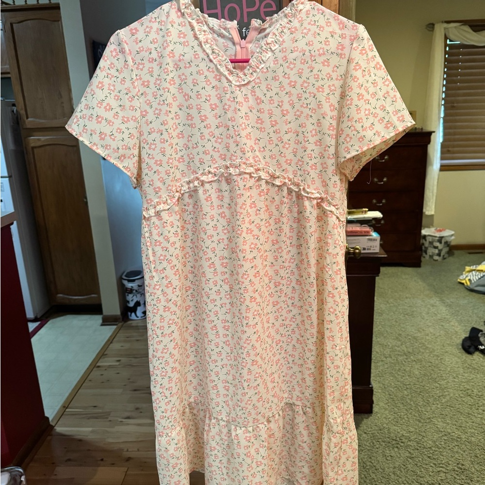 Floral Pink Dress